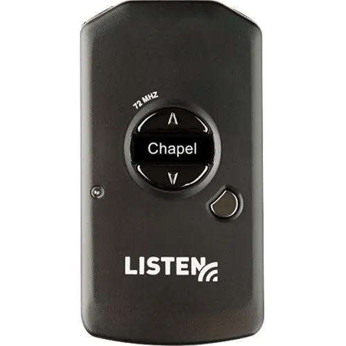 Listen Technologies LR-5200 Advanced Intelligent DSP RF Receiver, 72 MHz