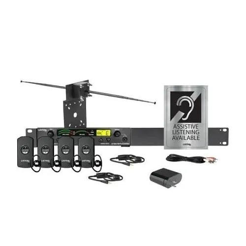 Listen Technologies LS-31-072 Listen iDSP Essentials Level 2 Stationary RF System