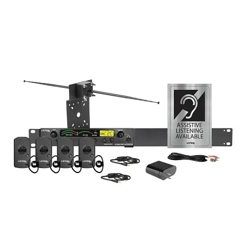 Listen Technologies LS-57-216 iDSP Advanced Level II Stationary RF System, 216 MHz