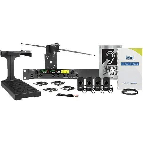 Listen Technologies LS-70-072 iDSP Prime Level IV Stationary RF System, 72 MHz