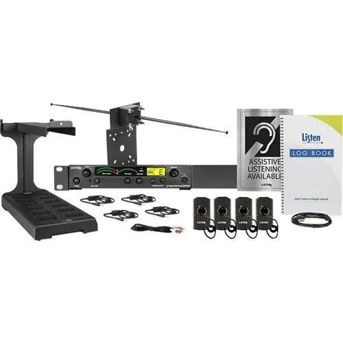 Listen Technologies LS-71-072 iDSP Advanced Level IV Stationary RF System, 72 MHz