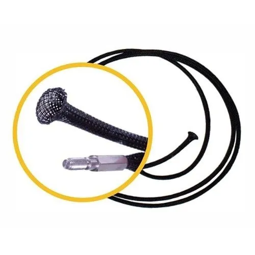 LSDI LS-81-128 DTS Creep-Zit Tip 6' 1/8" Male Threaded Mesh Pull Sock