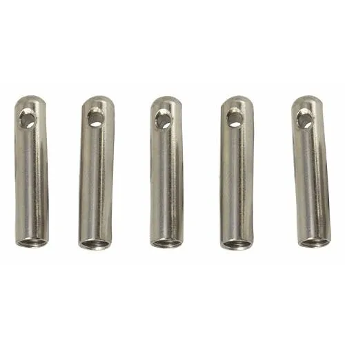 LSDI LS-81-320 CZCOB Creep-Zit Replacement Female Threaded Bull Nose Ends, 5-Pack