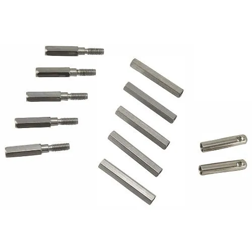 LSDI LS-81-350 CZCONN Creep-Zit Replacement Threaded Connector Pack, Male Connectors, Female Connectors, Bull Nose