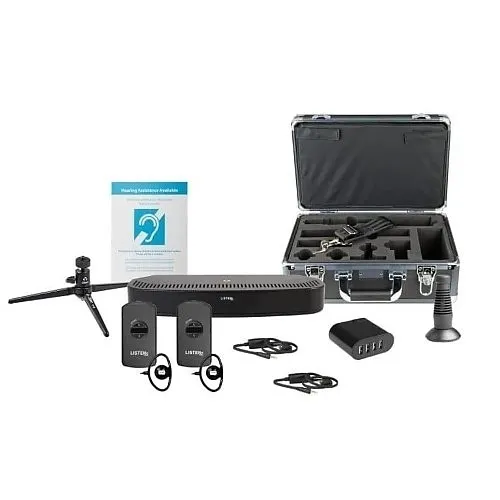 Listen Technologies LS-88 11-Piece Portable ListenIR iDSP System