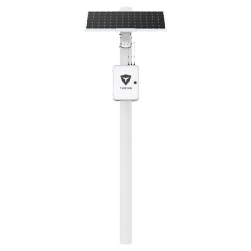 Turing Video LS-KG2-ONEMA-3Y SolarShield Outdoor Axis Base Solar-Powered System, Includes (1) Mini NEMA3R Enclosure, (1) 26Ah Lithium Battery, (1) Solar Panel, (1) TV-ACAI3Y
