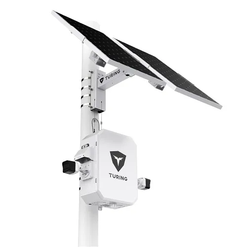 Turing Video LS-KG2-STD-3Y Solarshield G2 Outdoor Solar-Powered System, 3-Year License