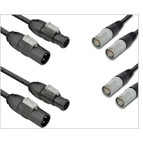 QSC LS-KIT-J North America Jumper Kit with (2) PowerCON TRUE1 and (2) EtherCON