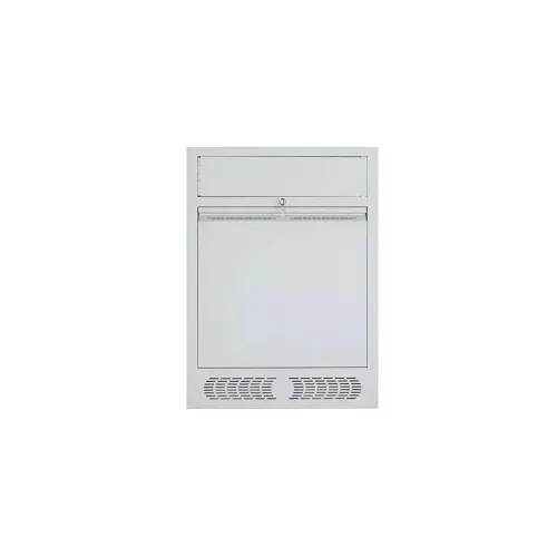 Lowell LTCR-3320S LTCR Series Dual Bay Wall Rack with Controlled Release, Surface Mount, 3U+3U