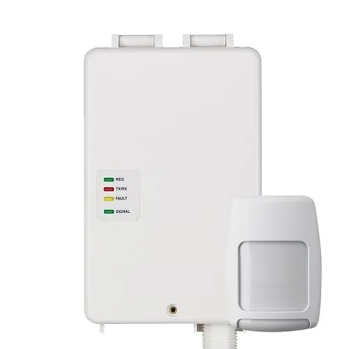Honeywell Home LTEXVKT6 4x 5800PIR-COM Long-Range PIR Wireless Motion Detector and LTEM-XV Verizon Communicator Kit