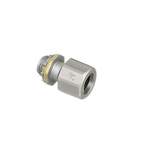 Arlington LTMC50 1/2" Liquid-Tight, Concrete-Tight Zinc Fitting, Silver