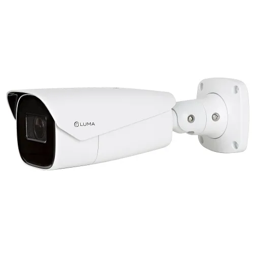 Luma LUM-420-IP-BMW 420 Series 4MP Bullet IP Outdoor Camera, 2.8-12mm Motorized Lens, White