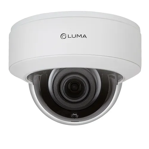 Luma LUM-420-IP-DMW 420 Series 4MP Dome IP Outdoor Camera, 2.8-12mm Motorized Lens, White