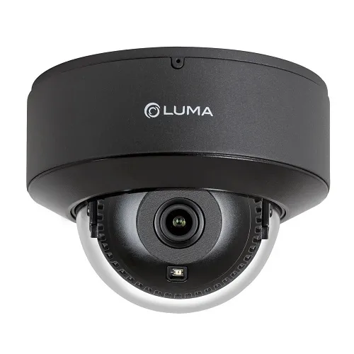Luma LUM-520-IP-DFB 520 Series 5MP Dome IP Outdoor Camera, 2.8mm Fixed Lens, Black