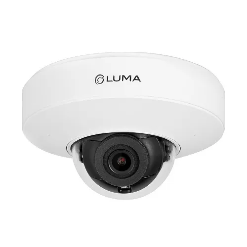 Luma LUM-520-IP-DFTW 520 Series Vandal 5MP Compact Dome IP Outdoor Camera, 2.8mm Fixed Lens, White