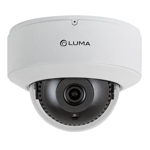 Luma LUM-520-IP-DFW 520 Series 5MP Dome IP Outdoor Camera, 2.8mm Fixed Lens, White