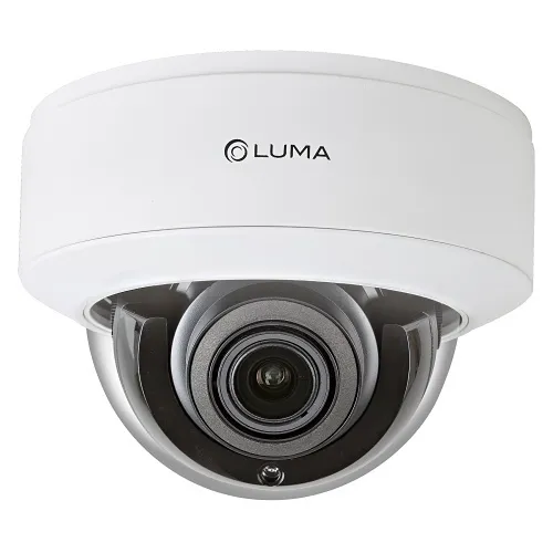 Luma LUM-820-IP-DMW 820 Series 8MP Dome IP Outdoor Camera, 2.8-12mm Motorized Lens, White