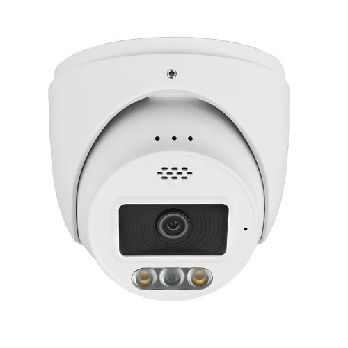 Luma LUM-820-IP-TFHW 820 Series 8MP Turret IP Outdoor Camera, 2.8mm Fixed Lens, WDR 120 dB, IP67, White