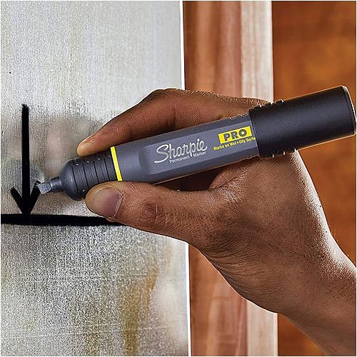 Sharpie 2018335 PRO Permanent Marker, Chisel Tip, Assorted, 3-Pack