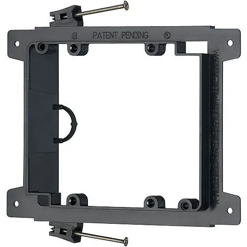 Arlington LVN2 Nail on Low Voltage Mounting Brackets for New Construction, 2-Gang, 5-Pack (LVN205)