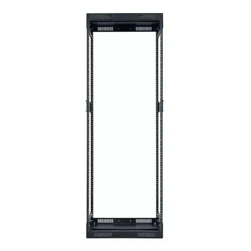 Lowell LVR30-2128 LVR Series 30U AV Rack, Black