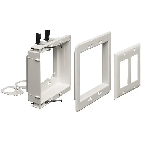 Arlington LVU2W Mounting Bracket, White