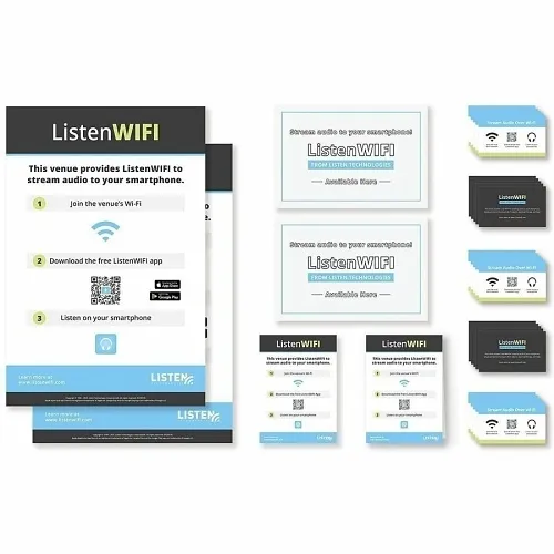 Listen Technologies LW-203 ListenWIFI Venue Awareness Kit