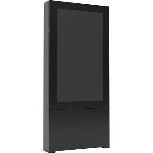 Chief LW55UB 55" Landscape On-Wall Kiosk, Black
