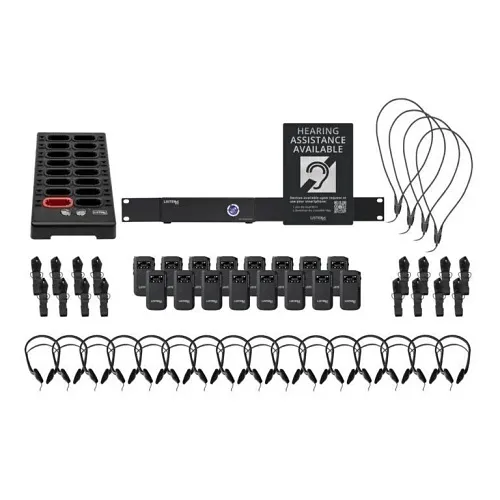Listen Technologies LWS-16B-W1-D 2-Channel Wi-Fi System with 16 Receivers