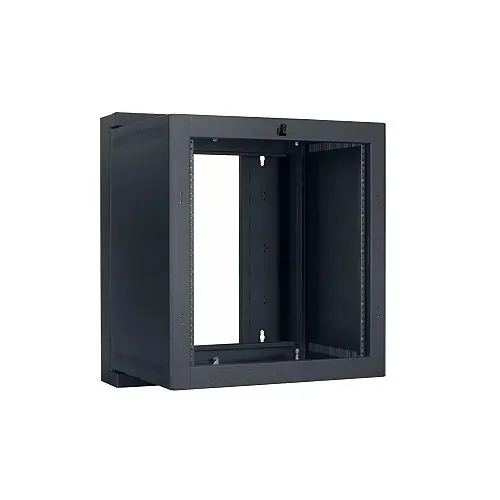Lowell LWSR-1222 LWSR Series 12U Swing Open Wall Mount AV Rack, 22" Deep