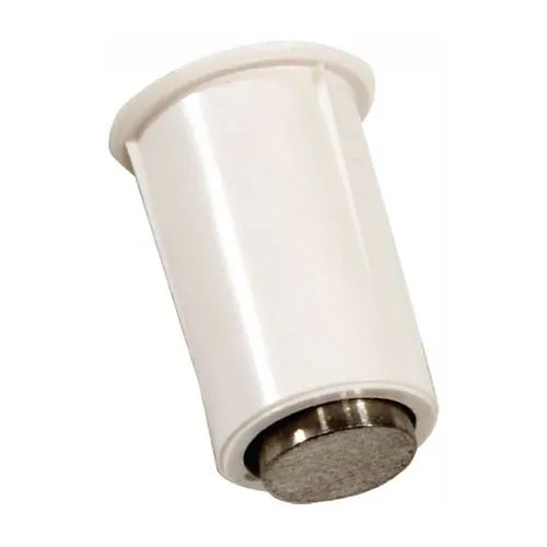 GRI M-5RS-W Magnet in Case, 3/8" 5/8" Stubby, Recessed, White