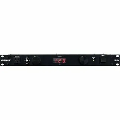 Furman M-8DX Merit Series Standard Power Conditioner with Lights and Digital Meter, 15A 130V, Outlets