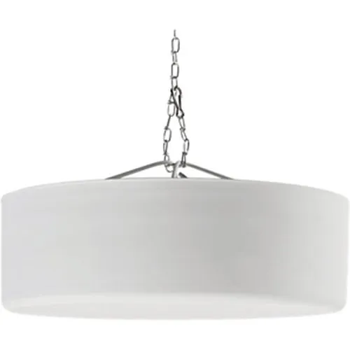 AtlasIED M1000R-W 8" Dual-Cone Sound Masking Speaker with 4W 70V Transformer and Enclosure, White and Round