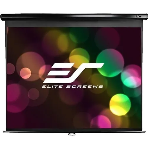 Elite Screens M120UWV2 Manual Series 120" Projection Screen, Manual Pull Down