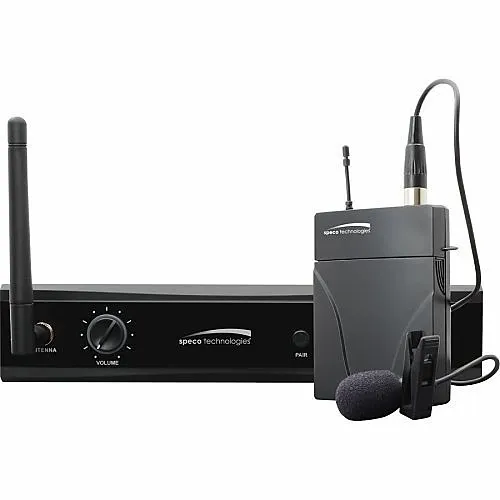 Speco M24GLK 2.4ghz Wireless Microphone Kit