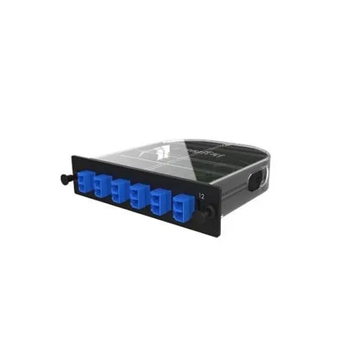 Ortronics M2LCD12-091A1 M2 Q-Series 12-Fiber Splice Cassette, LC Duplex, Single-Mode OS2