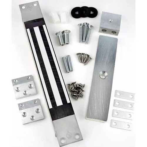 Securitron M34RBD Magnalock Recessed Electromagnetic Lock with Magnetic Bond Sensor and Door Position Switch