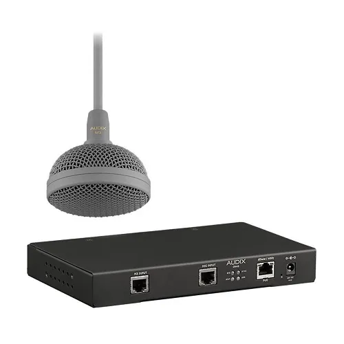 Audix M3GDK Mic and Interface Kit for the Dante, AES67 Microphone System