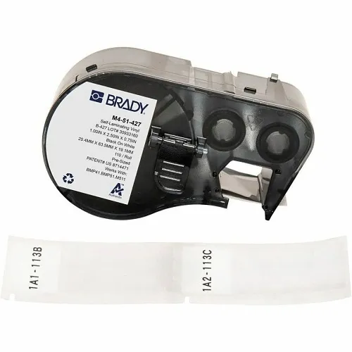 Brady ID M4-51-427  Self-Laminating Label