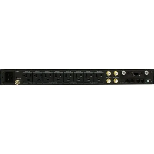 Panamax M4320-PRO 1 RU 20 AMP 8 BlueBOLT Programmable Outlets w/Auto Reset, 10Ft IEC Cord