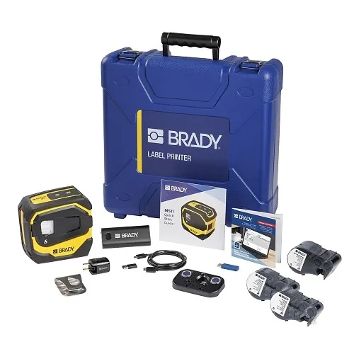 Brady ID M511-KIT Portable Bluetooth Label Printer with Accessories Kit