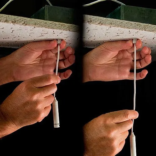 Audix M55WO Omnidirectional Hanging Ceiling Microphone with Height Adjustment