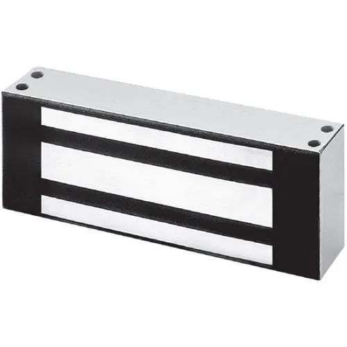 Securitron M62FD Magnalock 1200lbf Electromagnetic Lock, 12/24VDC, Face Drilled, Door Position Switch