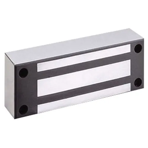 Securitron M62FGB Magnalock 12/24VDC, Face Drilled, Gate Conduit, MBS, 1200 lb Holding force