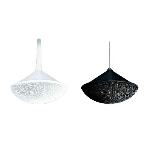 OWI M6750B Mercury 6.5" Ohms High Ceiling Wide Dispersion Pendant Speaker, 50W, Black