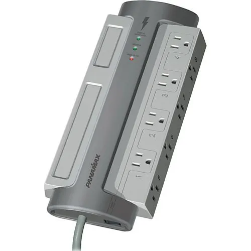 Panamax M8-EX Power Conditioner Hi-Definition 8-Outlet Surge Protector