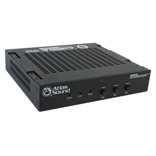 AtlasIED MA60G 3-Input, 60W Mixer Amplifier with Global Power Supply