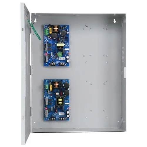 Altronix MaxFit13FE Dual Power Supply Expandable Power Systems, 12VDC/24VDC at 4A; 12VDC/24VDC at 6A, BC750 Enclosure