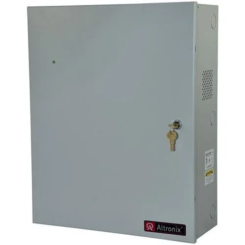 Altronix MaxFit55FE Dual Power Supply Expandable Power Systems, 12VDC at 10A; 12VDC at 10A, BC750 Enclosure