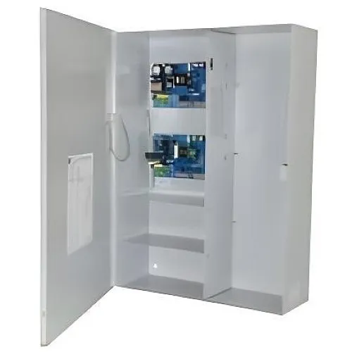 Altronix MAXIMAL13FE Power Supply Charger, Expandable, Dual 12/24V DC outputs, P/S at 3.5A and P/S at 6A, FAI, LinQ2, 115V AC, BC800 Enclosure